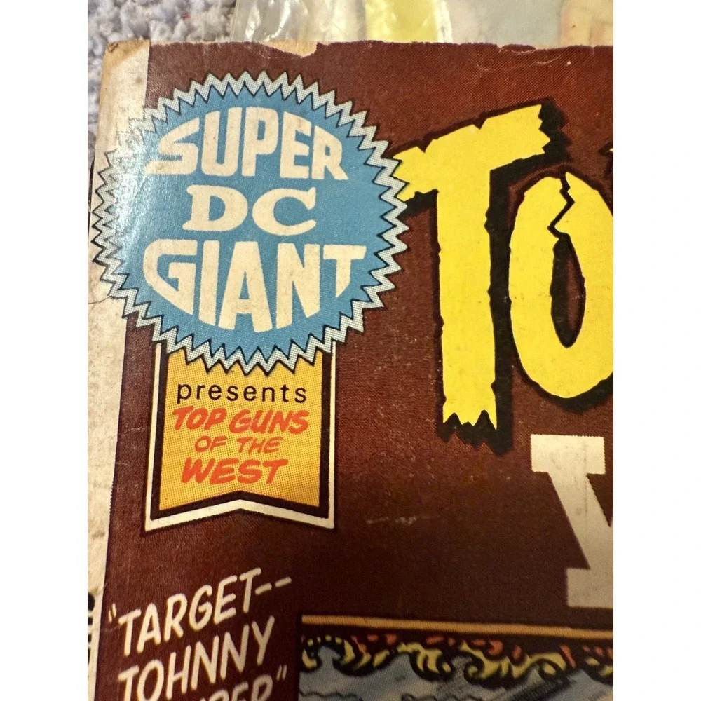 Top Guns of the West Comic Book October 1970's Super DC Giants